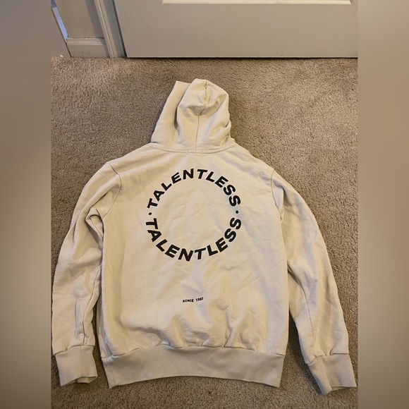 **SOLD** TALENTLESS Hoodie - Picture 2 of 4